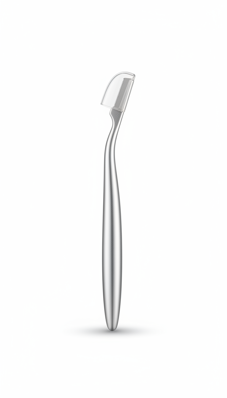 Rechargeable 2-in-1 facial trimmer and eyebrow shaper