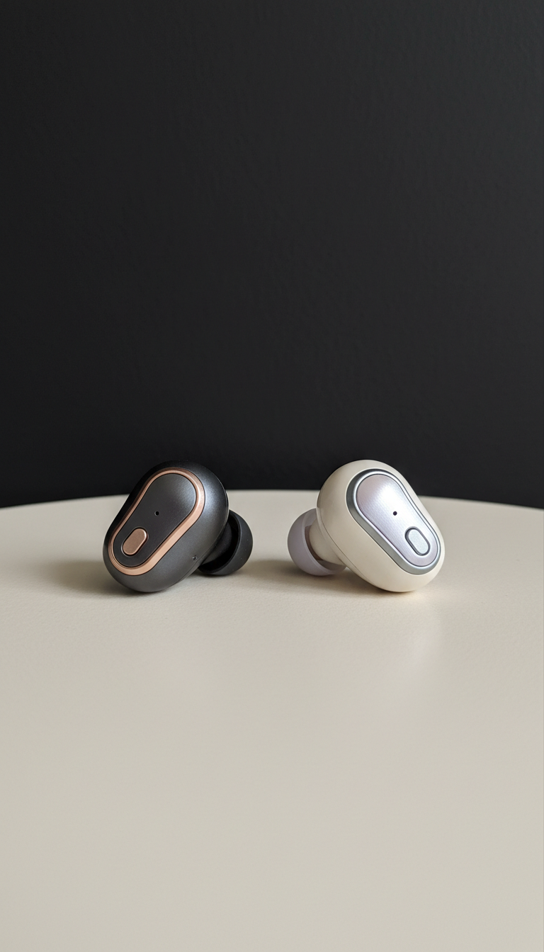 Premium touch-control wireless earbuds