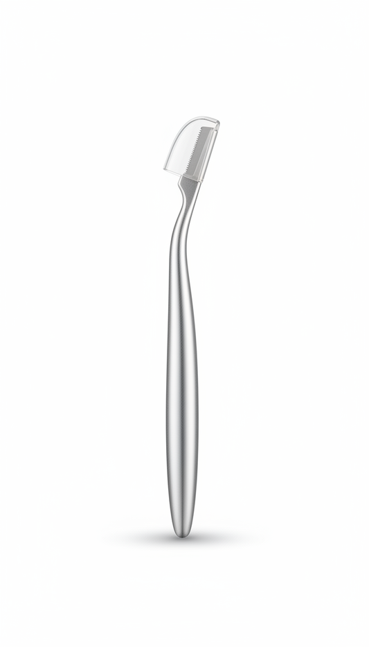 Rechargeable 2-in-1 facial trimmer and eyebrow shaper
